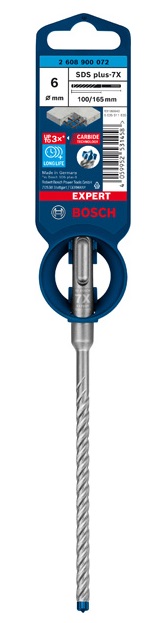 4059952531458_1 Bosch SDS+ 7X betoonipuur Ø6*100*165mm
