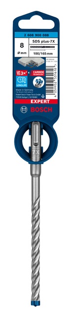 4059952531618_1 Bosch SDS+ 7X betoonipuur Ø8*100*165mm