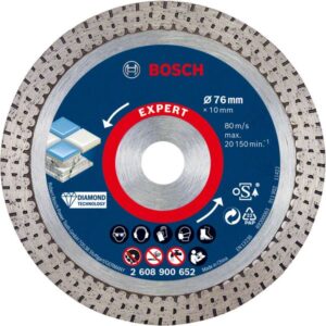 4059952539874_1 Teemant lõikeketas Bosch HardCeramic 76x1.9x10mm