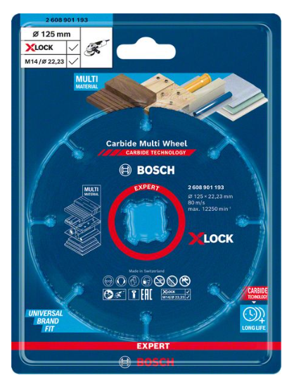 4059952567518_1 Karbiidlõikeketas 125 mm Bosch Carbide Multi X-Lock