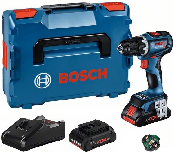 4059952617244_1 Akutrell Bosch GSR 18V-90 C, (2x4.0Ah PROCore), GCY 42, 0-630 / 0-2.100 min.-1