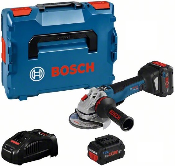4059952647531_1 Akunurklihvija Bosch GWS 18V-10 PSC, (2x5.5Ah ProCORE), 18V, 4.500 - 9.000 min.-1