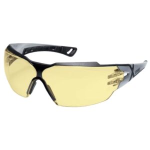 4066853023623_1 Safety glasses Uvex Pheos CX2, yellow lens, supravision excellence (anfi scratch, anti fog) coating, black/yellow.