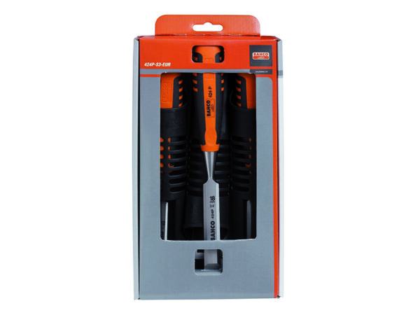 424p-s3-eur Peitlite komplekt Bahco 424P 12-25mm 3 osa