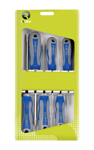 459-6C-C Kruvikeerajate kmpl SL3,0/SL4,0/SL5,5/PZ1/PZ2 + tester 100-250V 6 osa Irimo