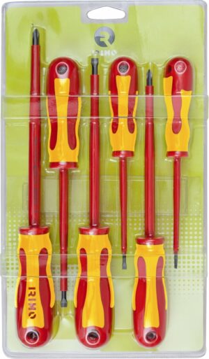 459V-6-B Kruvikeerajate kmpl SL3,0/SL4,0/SL5,5/SL6,5/PH1/PH2 6 osa 1000V VDE Irimo