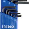 46-9-h Kuuskantvõtmete kmpl 1,5-10mm 9 osa Irimo