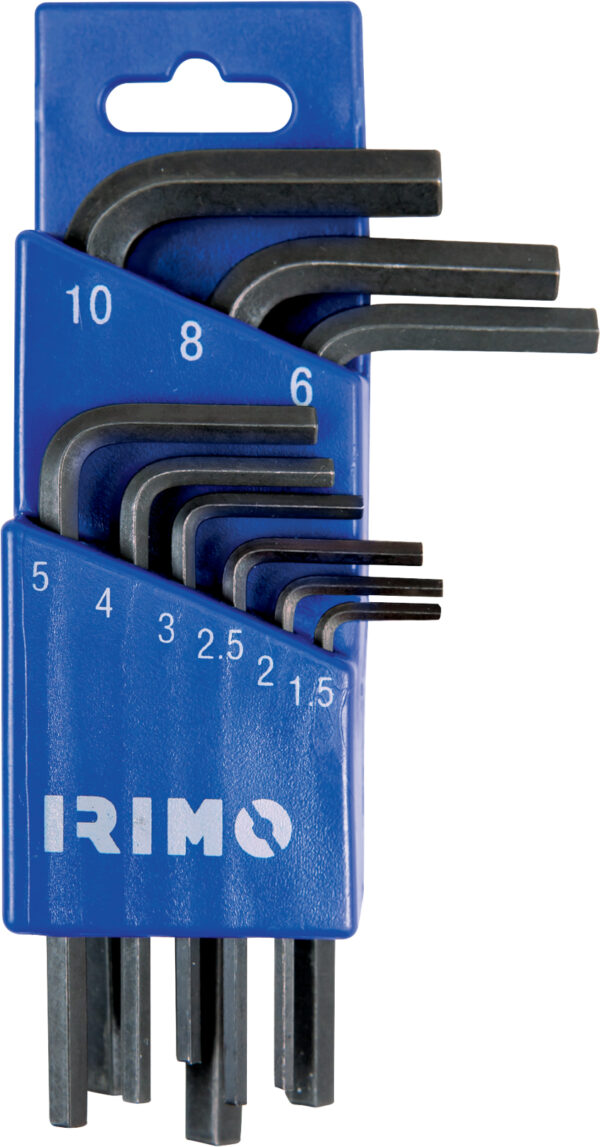 46-9-h Kuuskantvõtmete kmpl 1,5-10mm 9 osa Irimo