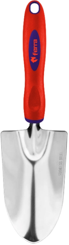 4745090950755 Ferra väike lai aialabidas, kroomitud terasest