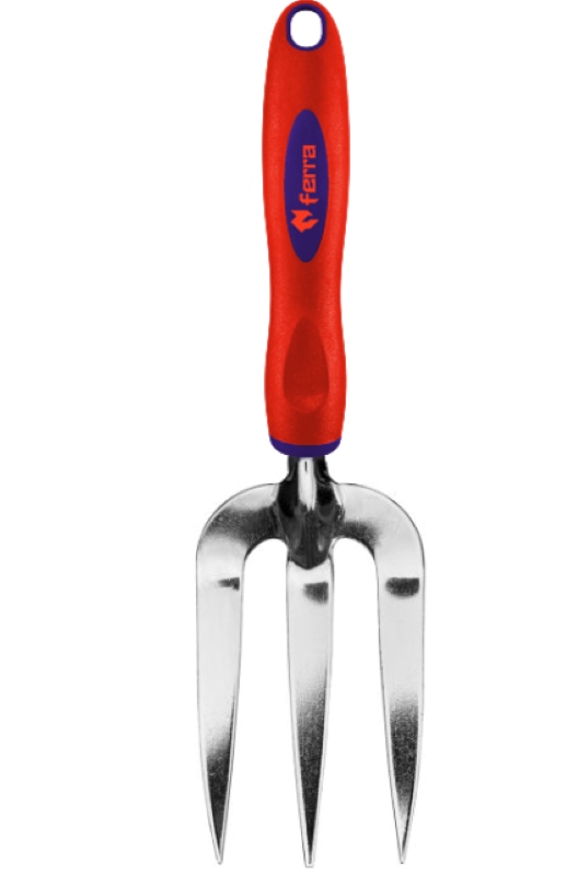 4745090950779 Ferra väike istutushark, kroomitud terasest