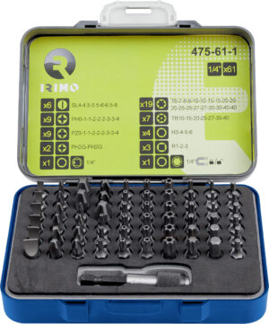 475-61-1 Otsakute kmpl 61 osa (SL,PH,PZ,TX,TR,HEX,R)