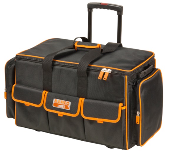 4750FB2W-24A Ratastel suletav välis- ja sisetaskutega tööriistakott 600x300x400mm