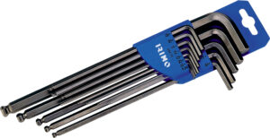 48a-13-h Kuulpea kuuskantvõtmete kmpl tollmõõdus 0,050"-3/8" 13 osa Irimo