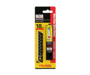4975364019042_1 Tajima varuterad Razar Black 18mm, 10 tk