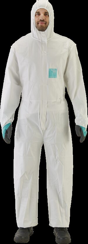 5013756006542 Kaitseülikond ühekordne Type 5/6 Ansell Alphatec 2000 Comfort, valge, hingav seljaosa, suurus M