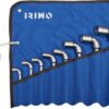 51-8-w Kaksteistkant L-toruvõtmete kmpl 8 osa - 8/10/11/13/14/17/19/22mm kotis Irimo