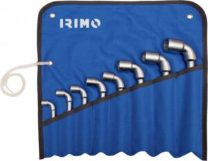 51-8-w Kaksteistkant L-toruvõtmete kmpl 8 osa - 8/10/11/13/14/17/19/22mm kotis Irimo