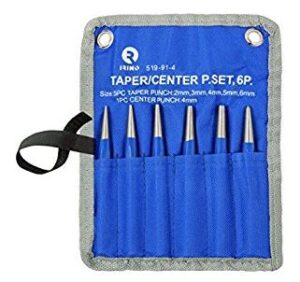 519-91-4 Koonustornide kmpl 6 osa - 2/3/4/5/6mm + kärn 4mm kotis Irimo