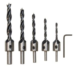 6420613776606 Süvistatav puurikomplekt 4,5,6,8,10mm