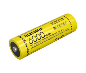 6952506496426_1 Nitecore NL2160HP laetav 21700 Li-ion aku – 6000mAh, 20A, kaitstud, IPX6 veekindel