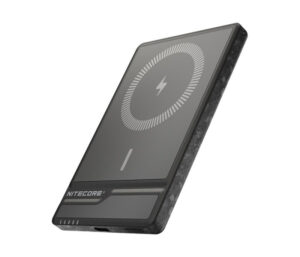 6952506496440_1 Nitecore NW5000 magnetiga juhtmevaba akupank – 5000mAh, 15W Qi, 20W USB-C, süsinikkiud, IPX5, õhuke disain