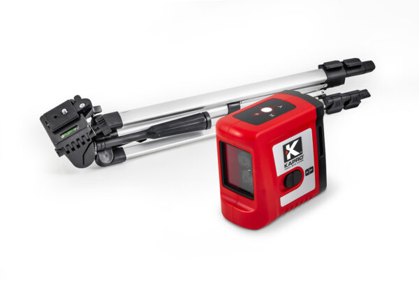 7290100848524_1 Kapro 862_SET ristjoonlaser punase kiirega ja magnetiga + statiiv 1.3m