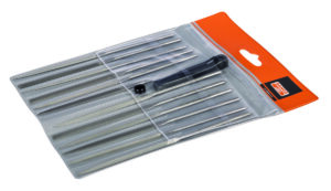 7311518108922 Nõelviilide kmpl 160mm 12tk + käepide