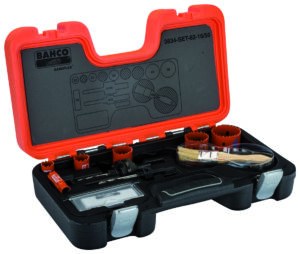 7311518258887 Augusaagide kmpl Sandflex bimetall (16,20,25,32,40,50mm) + 2 hoidikut