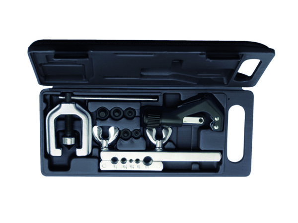 7311518276911 Torulõikur ja torude flantsimise kmpl 3/16",1/4",5/16",3/8",1/2"