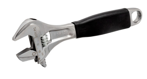 7314150103447 Kroomitud tellitav võti 208mm pööratava lõuaga max 28mm Ergo