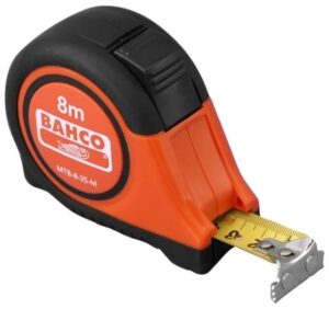 7314150127078_1 Mõõdulint MTB 8m 25mm magnetiga, skaala kahel pool