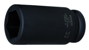 7314150130481 Kuuskant pikk löökpadrunvõti K8906Z 1.5/16", 3/4"