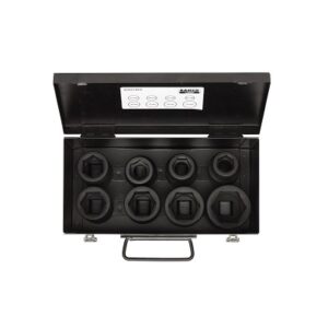 7314150165032 Löökpadrunvõtmete kmpl K8901M 21-44mm 8 osa 3/4"