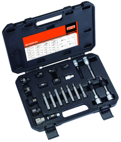 7314150169955_1 Spetsiaalpadrunite komplekti generaatori vahetamiseks 24 osa