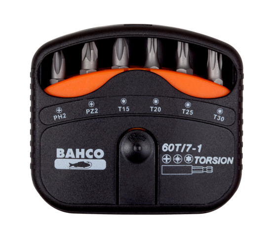 7314150191574 Otsakute kmpl 7 osa TORSION PH2,PZ2,T15/20/25/30