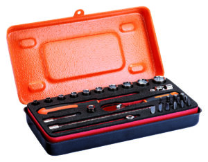 7314150218752 1/4 socket set with bits