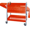7314150226665 Roll cart-3dr + 2trays orange