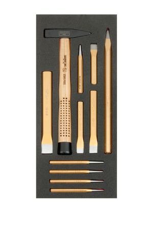 7314150285723 Meislite ja tornide kmpl + DIN haamer, 11 osa 1/3 vahtaluses