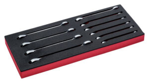 7314150286133 Narre-lehtsilmusvõtmete komplekt Bahco 1RM 8-17mm 1/3 vahtaluses