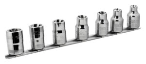 7314150313792 Padrunite kmpl 7800TORX-E sise Torx E10-E24 6 osa 1/2" siinil