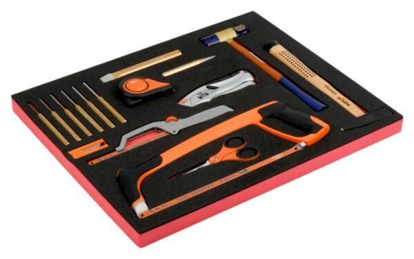 7314150338580 FOAM W/CUTTING & STRIKING TOOL