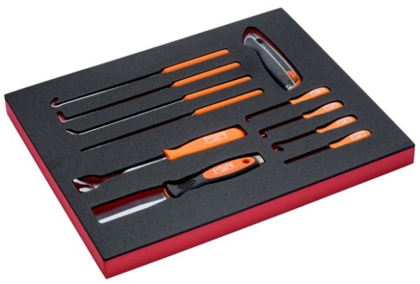 7314150339235_1 Fit&Go 2/3 Foam Inlay Knife/Awl/Hook Set - 11 Pcs