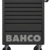 7314150349555 Bahco E72 Tööriistakäru 8 Sahtliga, Must