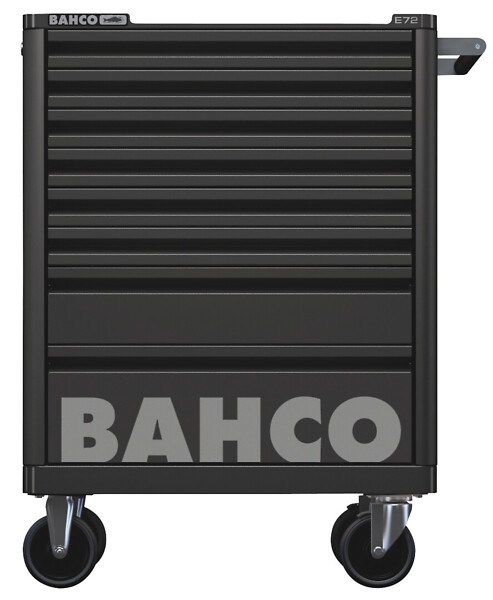 7314150349555 Bahco E72 Tööriistakäru 8 Sahtliga, Must