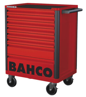 7314150349593 Bahco E72 Tööriistakäru 8 Sahtliga, Punane