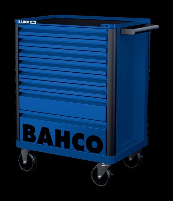 7314150349647 Bahco E72 Tööriistakäru 8 Sahtliga, Sinine