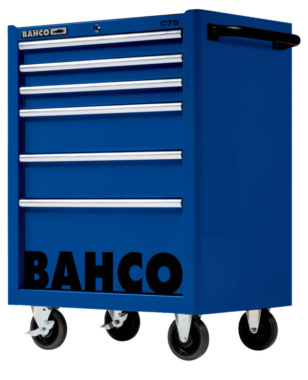7314150349760 6 draw.pro tool trolley blue