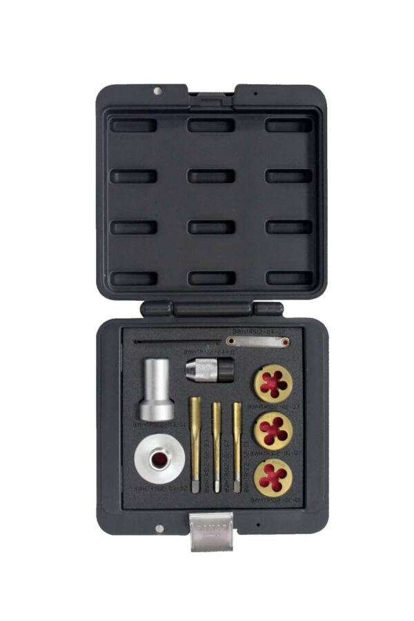 7314150384808_1 Rattapoltide ja -mutrite keermestus komplekt Bahco, M12-M14