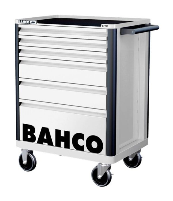 7314150399888_1 Ratastel tööriistakäru E72, 6 sahtliga, valge