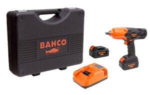 7314150400867_1 Akulöökmutrikeeraja Bahco 1/2" komplekt (2 akut + laadija), 18V, 105/590Nm
